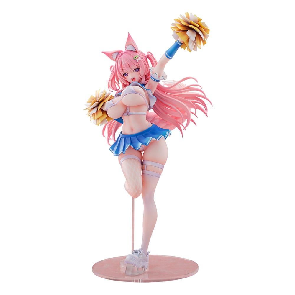 Original Character Statue 1/5 Kemomimi Cheer Girl illustration by Yatanuki Kei 35 cm