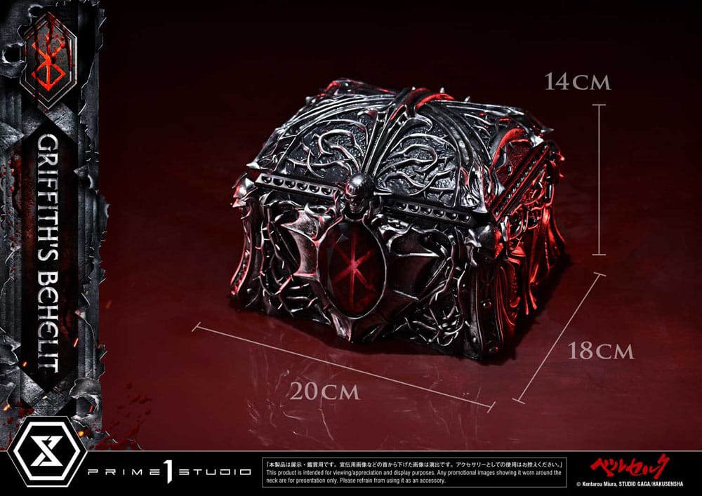 Berserk Life Scale Statue Griffith's Behelit 6 cm