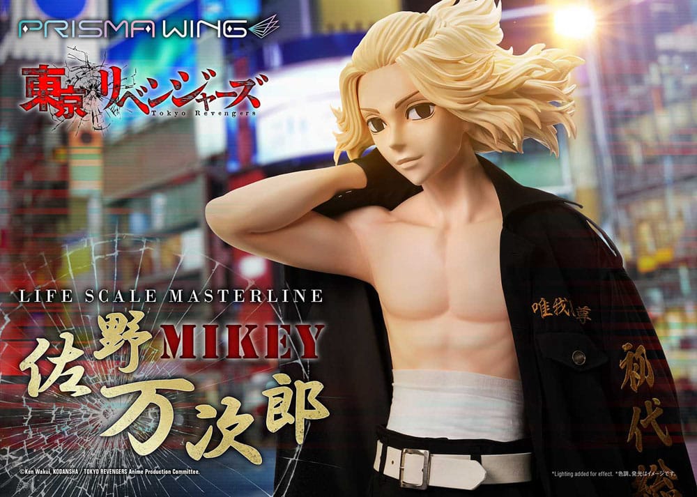 Tokyo Revengers Life Scale Masterline Series Statue Manjiro Sano 169 cm