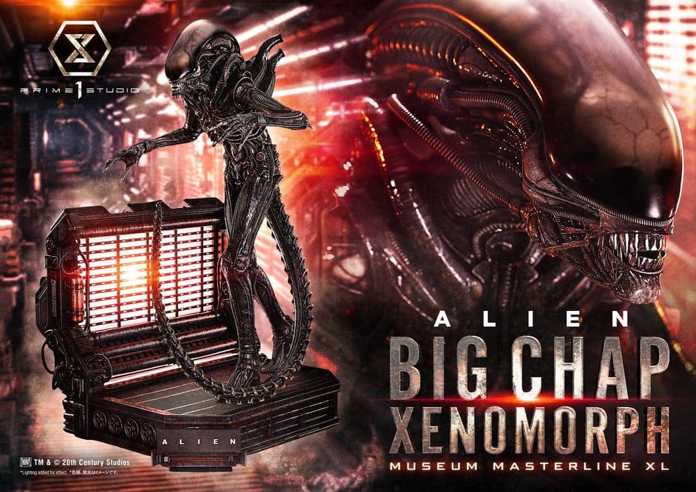 Alien Museum Masterline XL Statue 1/3 Big Chap Xenomorph Regular Ver. 100 cm