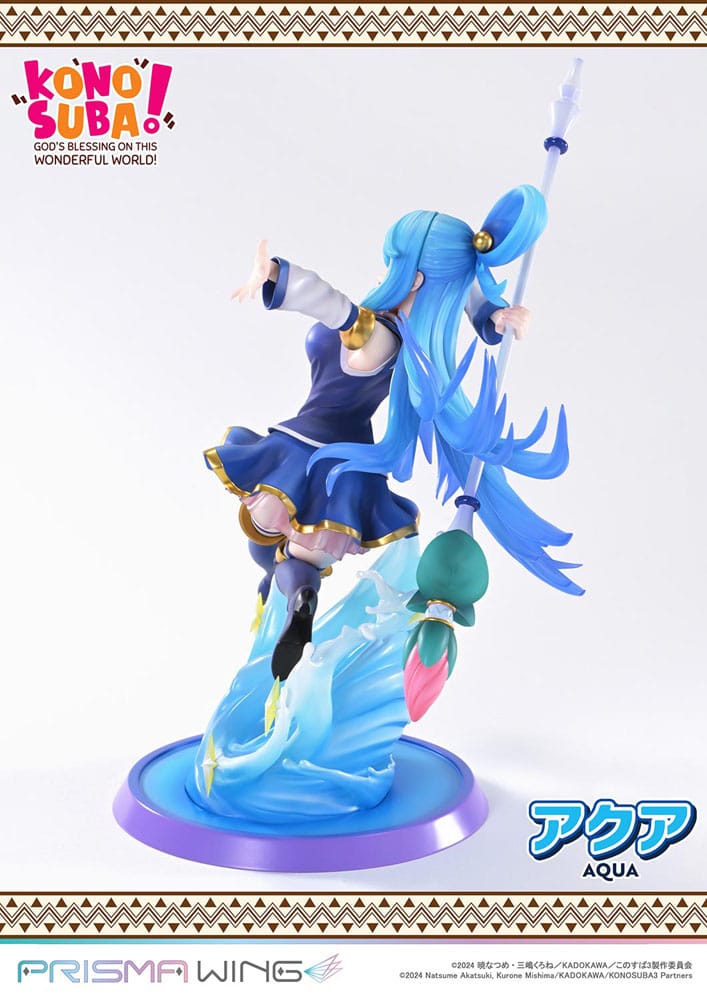 Konusuba - God's blessing on this wonderful world! Prisma Wing PVC Statue 1/7 Aqua 24 cm
