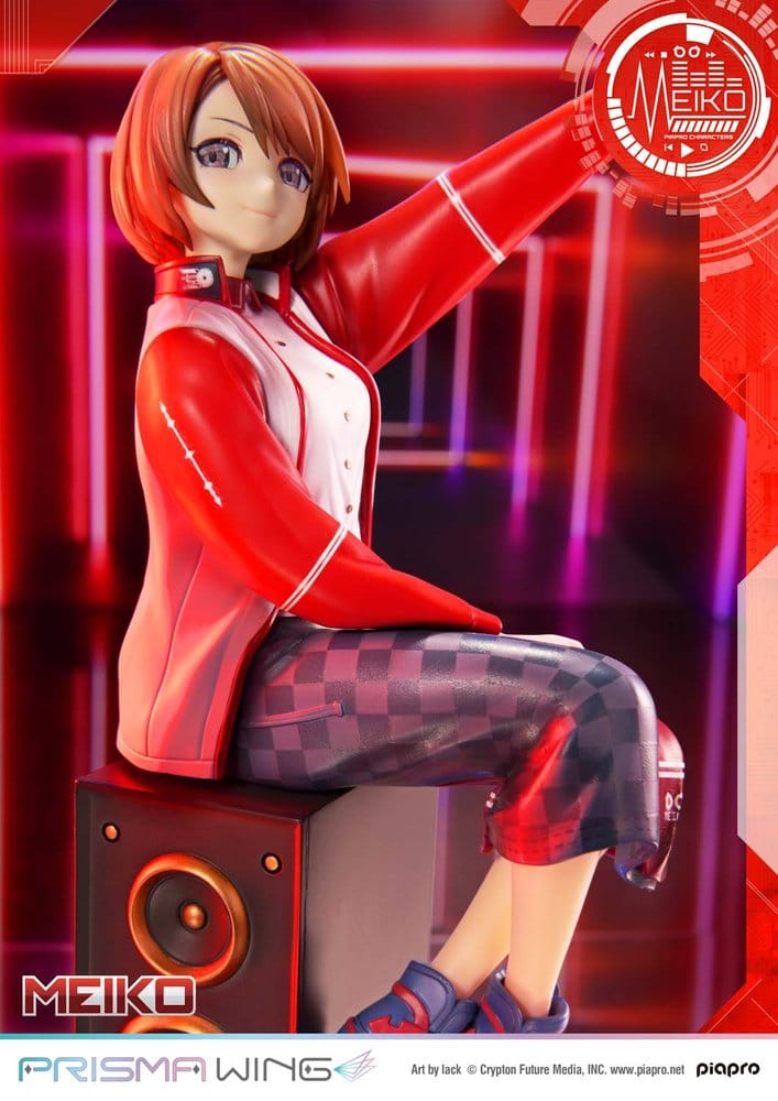 Piapro Characters Prisma Wing Statue 1/7 Meiko Illustration by lack 21 cm