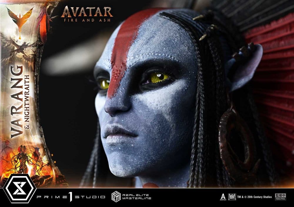Avatar: Fire and Ash (Film) Real Elite Masterline Series Statue 1/4 Varang & Nightwraith Avatar Legacy Collection 96 cm