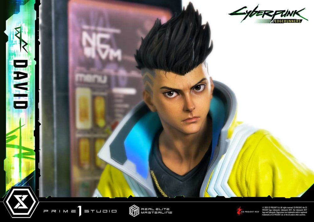 Cyberpunk: Edgerunners Real Elite Masterline Series Statue 1/4 David 58 cm