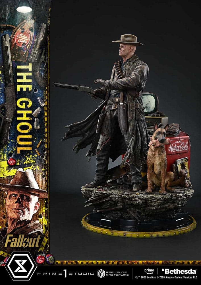 Fallout (TV Series) Real Elite Masterline Series Statue 1/4 The Ghoul 64 cm