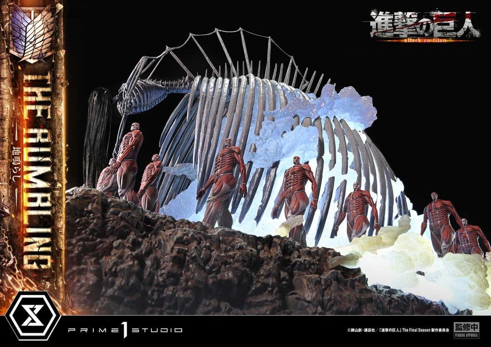 Attack on Titan West Ultimate Diorama Masterline Series Statue The Rumbling 64 cm