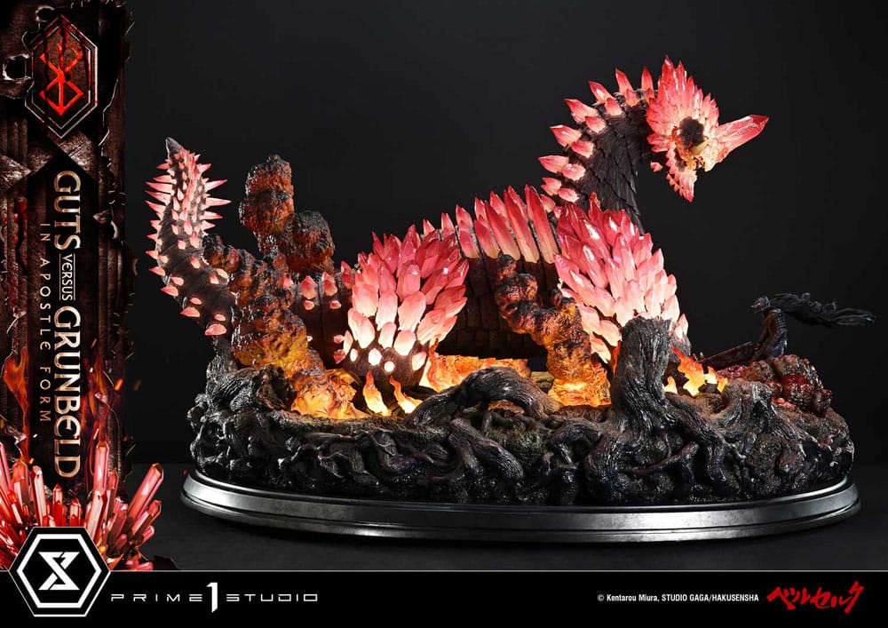 Berserk Ultimate Diorama Masterline Series Statue Berserk Guts vs. Grunbeld in Apostle Form 58 cm