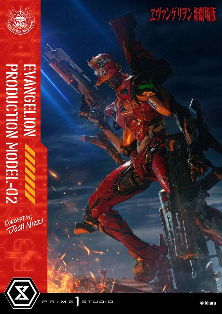 Rebuild of Evangelion Ultimate Diorama Masterline Series Statue Evangelion Production Model-02 (Concept By Josh Nizzi) 73 cm