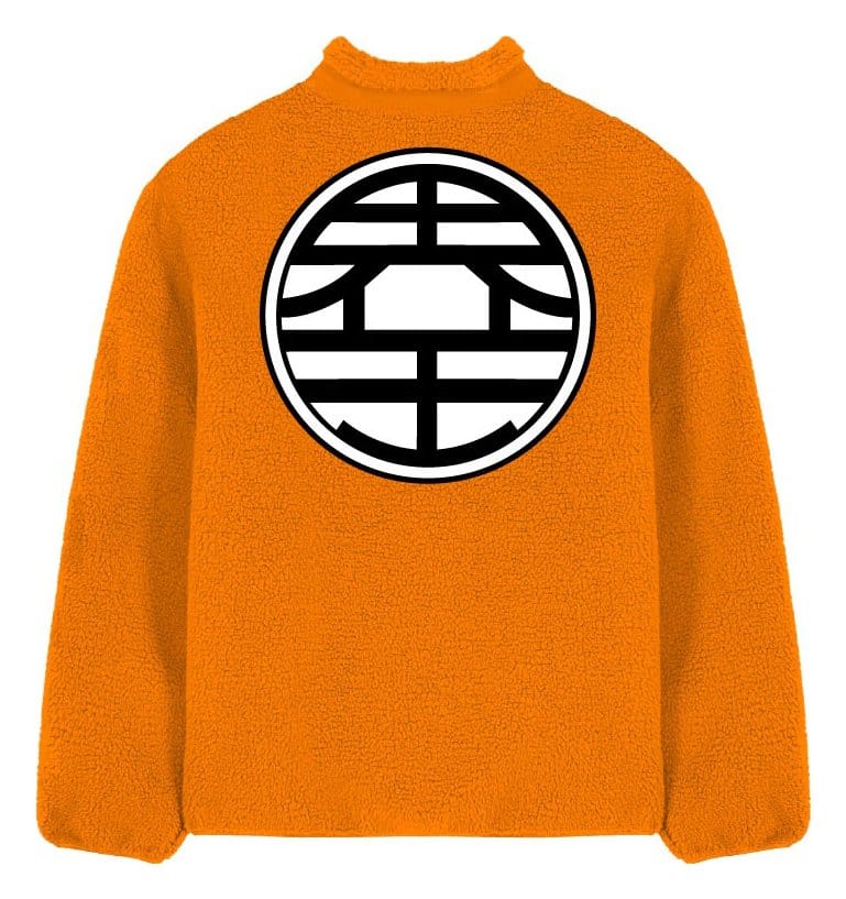 Dragon Ball Z Sherpa Jacket Goku Kanji Size M