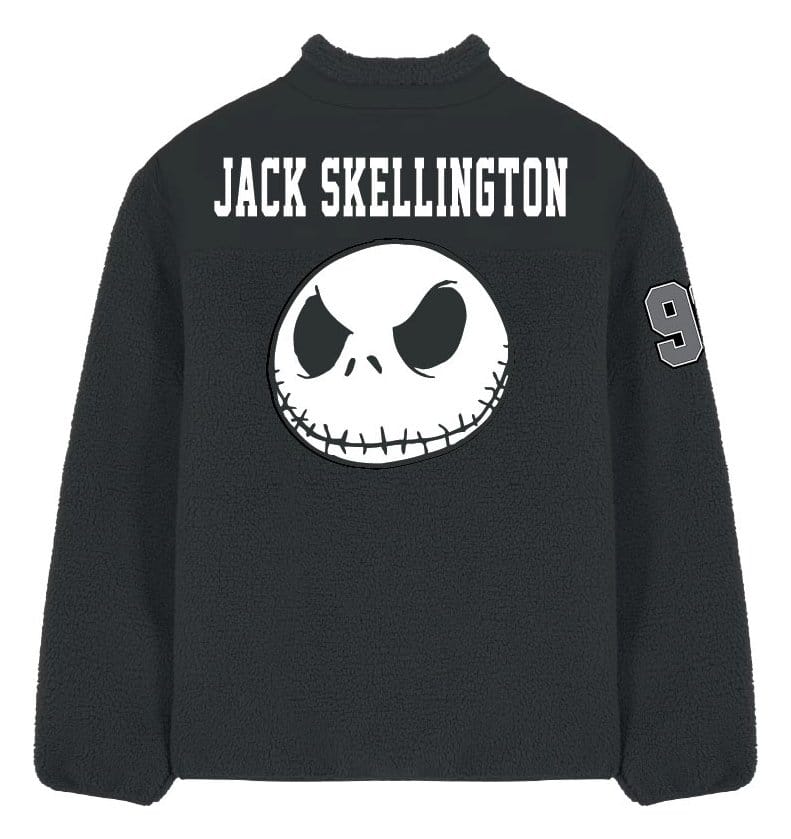 The Nightmare Before Christmas Jack Skellington Sherpa Jacket Size