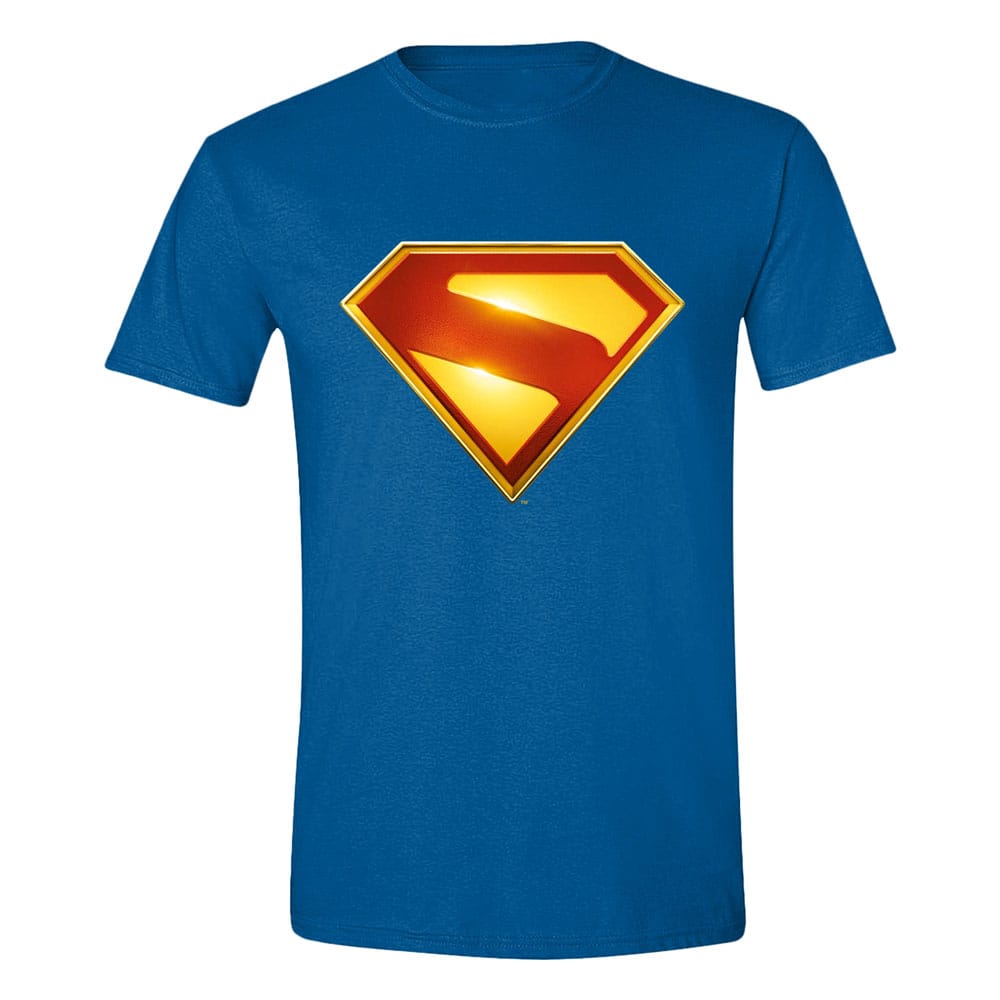 DC Comics T-Shirt Superman Gleaming Logo Size M