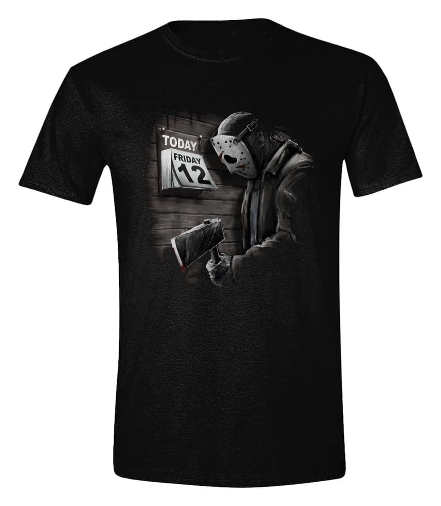 Friday the 13th T-Shirt Friday 12th Sad Size M