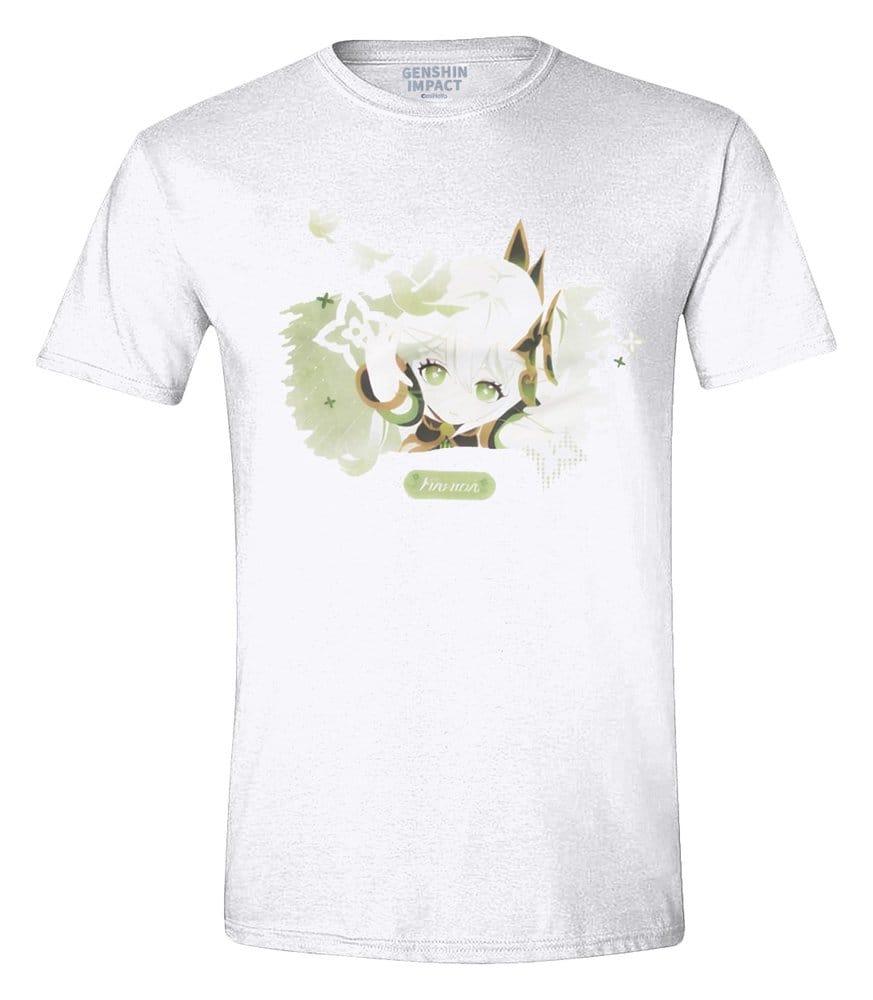 Genshin Impact T-Shirt Nahida White Size M