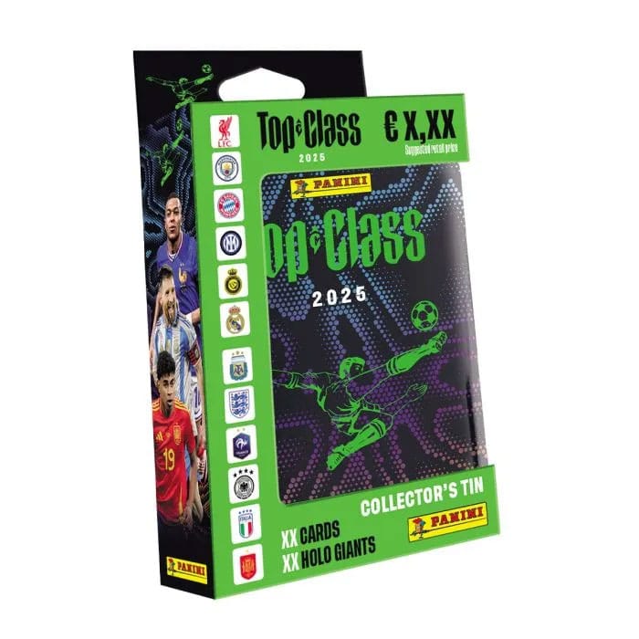 FIFA Top Class 2025 Trading Cards Pocket Tins