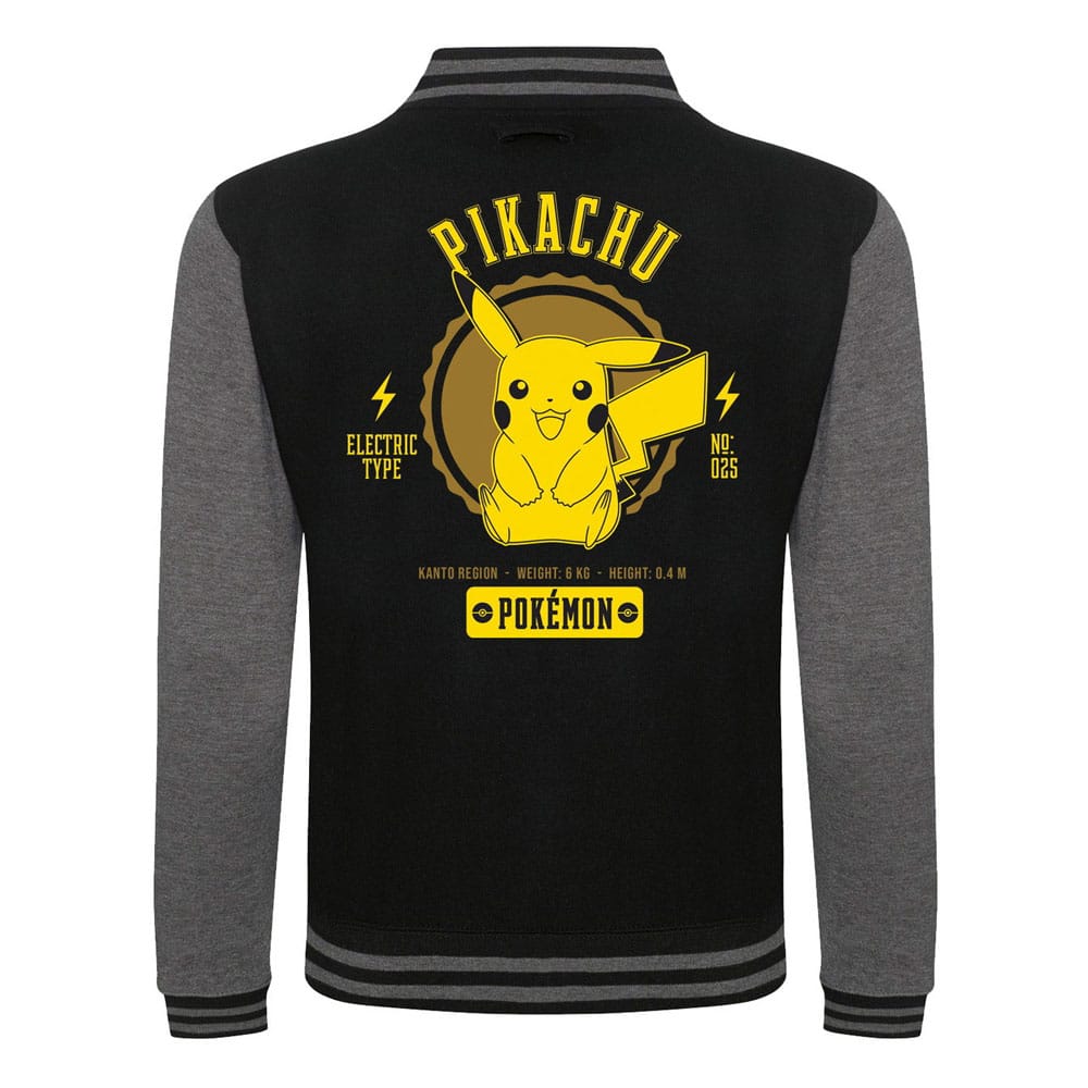 Pokémon Varsity Jacket Collegiate Pikachu Size L