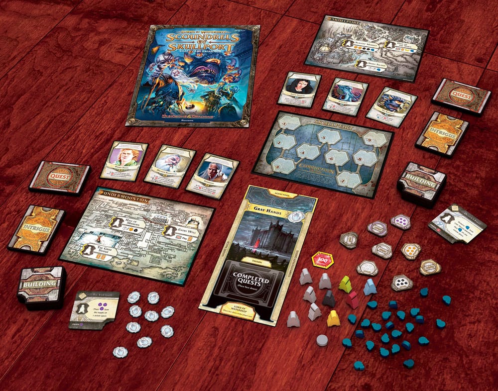 Dungeons & Dragons board game Lords of Waterdeep: Scoundrels of Skullport Expansion *English Version*