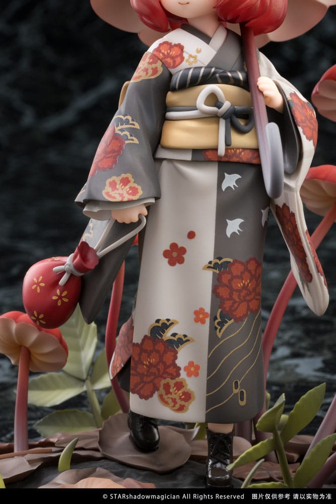 The Mushroom Girls PVC Statue 1/1 No.6 Marasmius Haematocephalus 23 cm