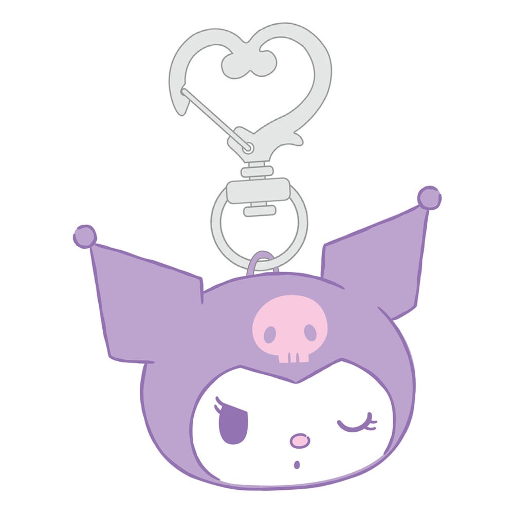 Sanrio Plush Keychain Kuromi