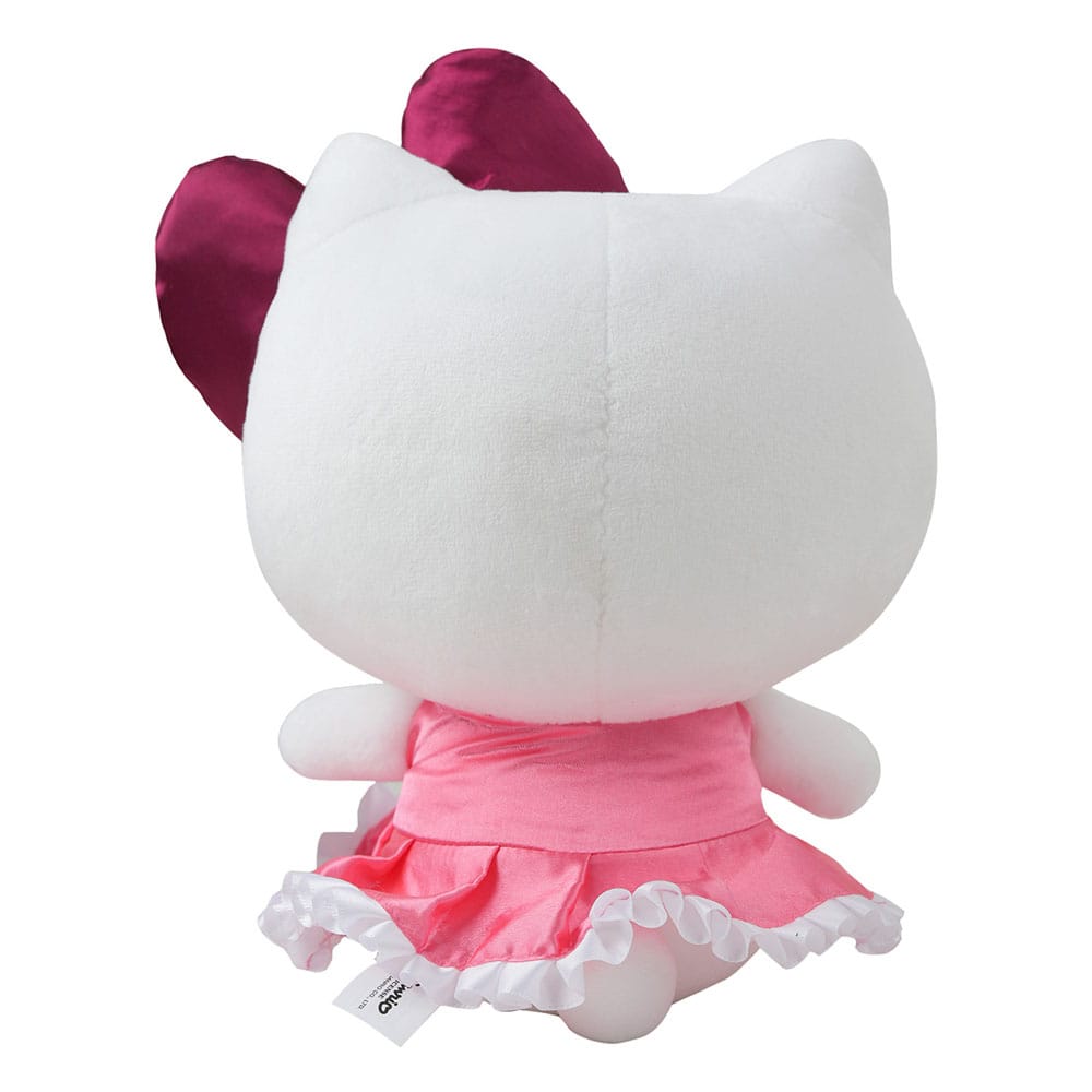 Sanrio Plush Figure Hello Kitty Red Velvet Dress M 17 cm