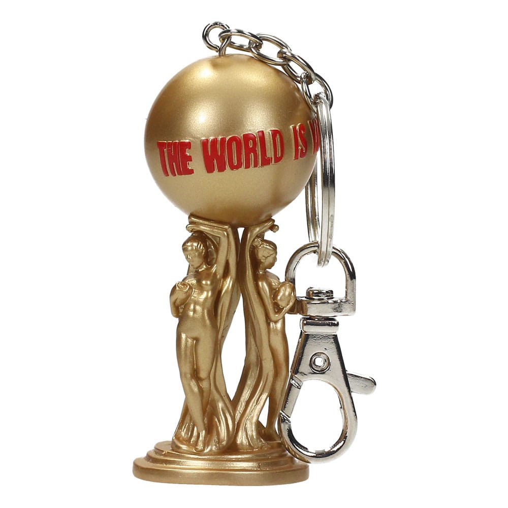 Scarface Keychain The World is Yours 2 cm