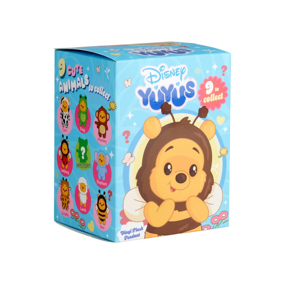 Disney YuYus Plush Key rings Winnie the Pooh 12 cm Blindbox Display (8)