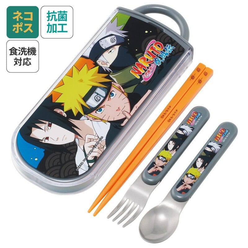 Naruto Chopsticks & Spoon & Fork Set Team 7