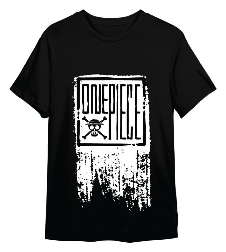 One Piece T-Shirt One Piece Logo Black Size L