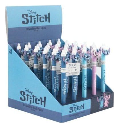 Lilo & Stitch Erasable Gel Pen Core Blue Display (30)