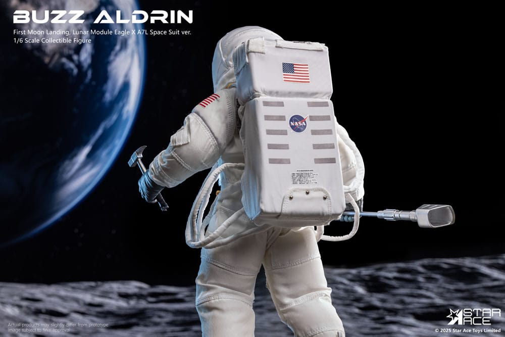 NASA Apollo 11 Action Figure 1/6 Buzz Aldrin 30 cm