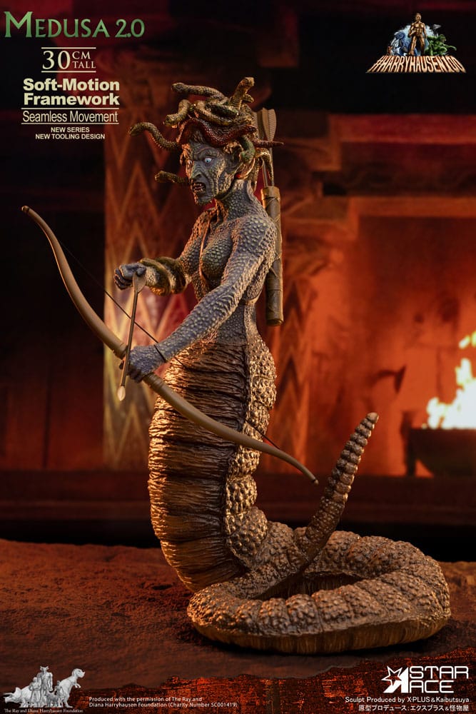 Ray Harryhausens Soft-Motion Series Statue Medusa 30 cm