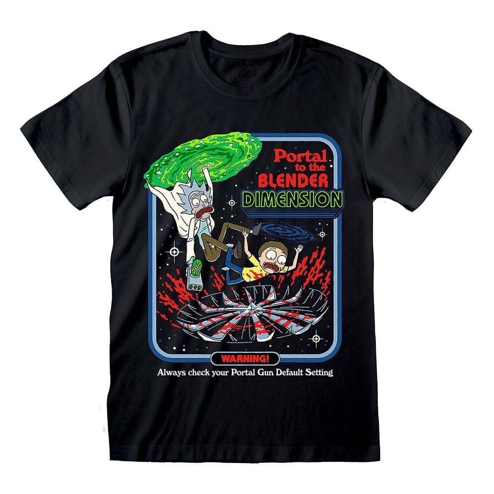 Steven Rhodes T-Shirt Rick and Morty Portal Collab Size XL