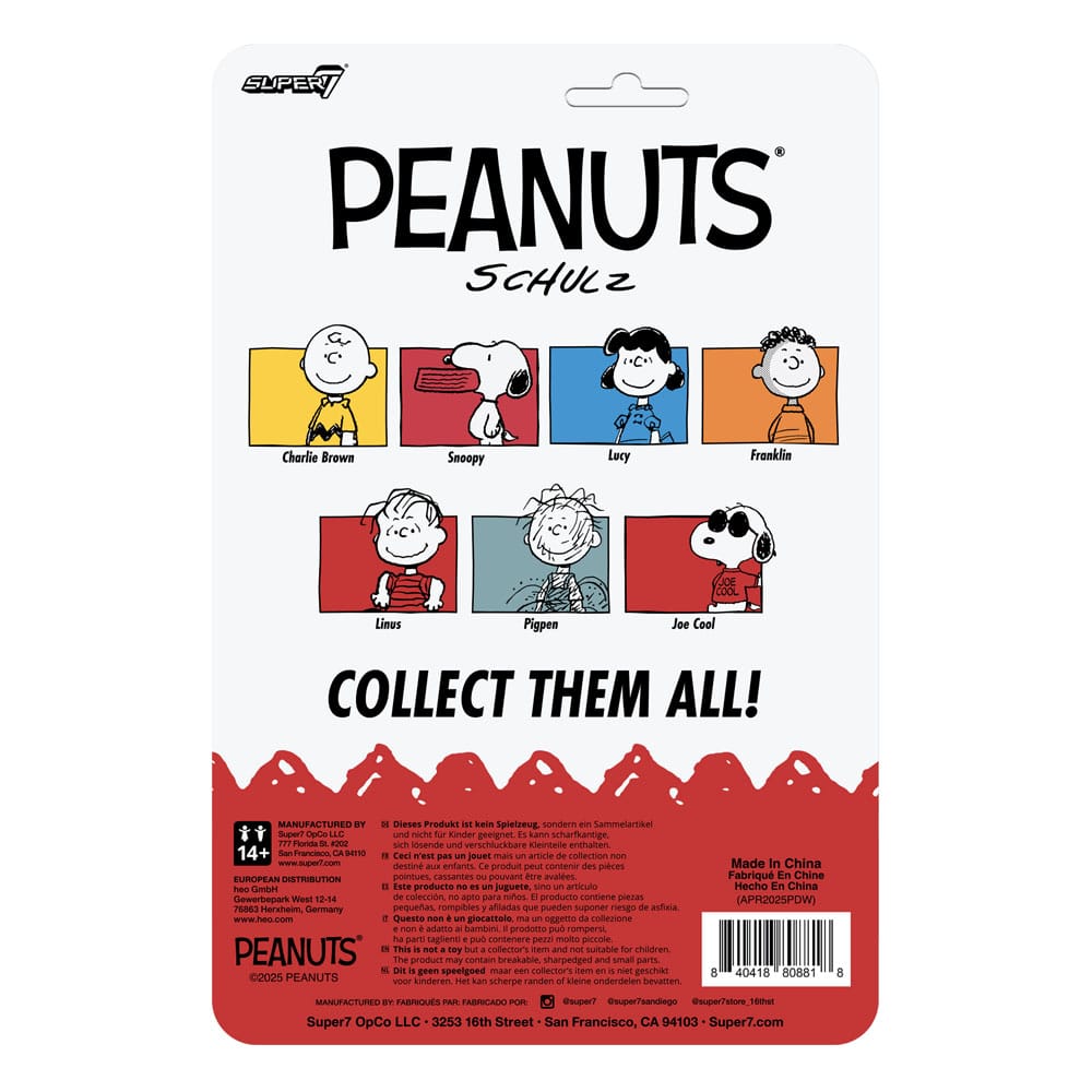 Peanuts ReAction Action Figure Wave 8 Linus 9 cm