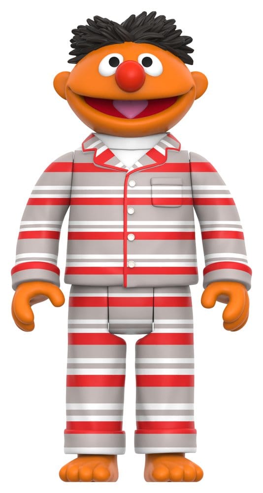 Sesame Street ReAction Action Figure Wave 06 Ernie (PJs) 10 cm