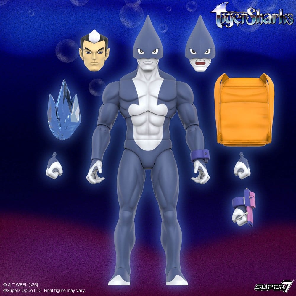 TigerSharks Ultimates Wave 01 Action Figure Mako (Hybrid) 18 cm