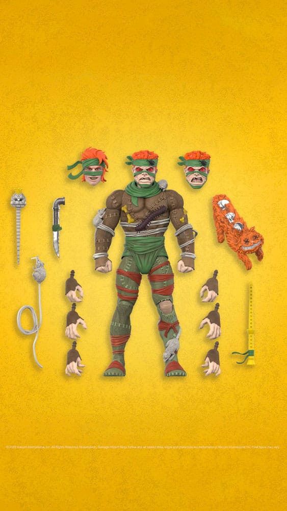 Teenage Mutant Ninja Turtles Ultimates Action Figure Rat King 18 cm