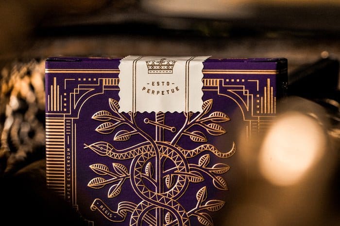 Theory 11 Playing Cards Monarch Purple