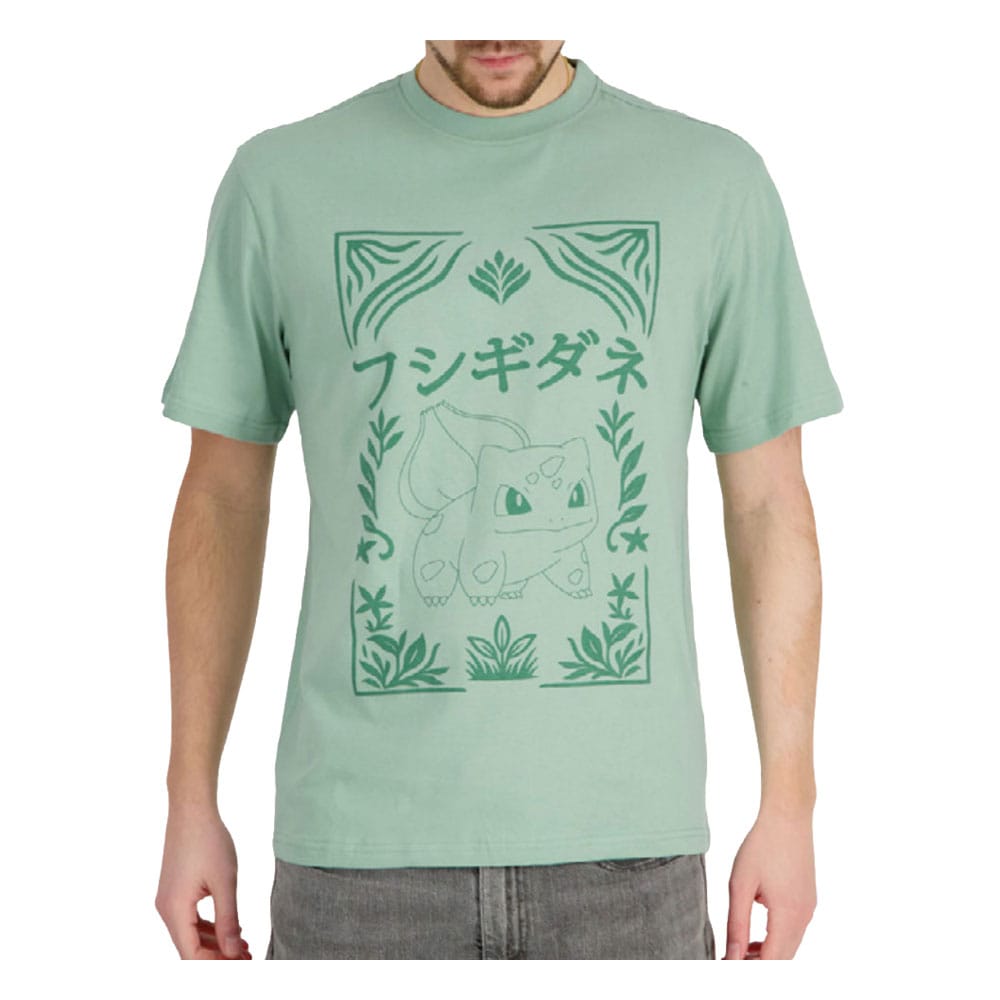 Pokémon T-Shirt Bulbasaur Size L
