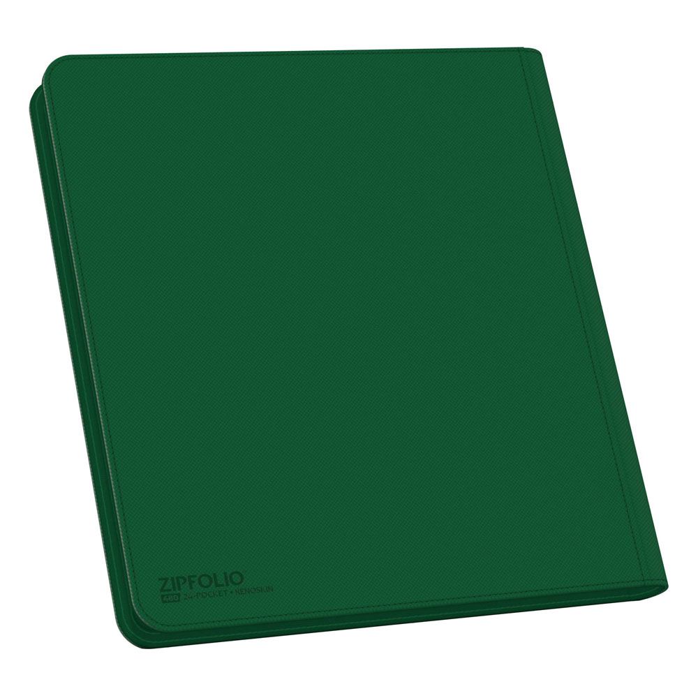 Ultimate Guard Zipfolio 480 24-Pocket Xenoskin - Green