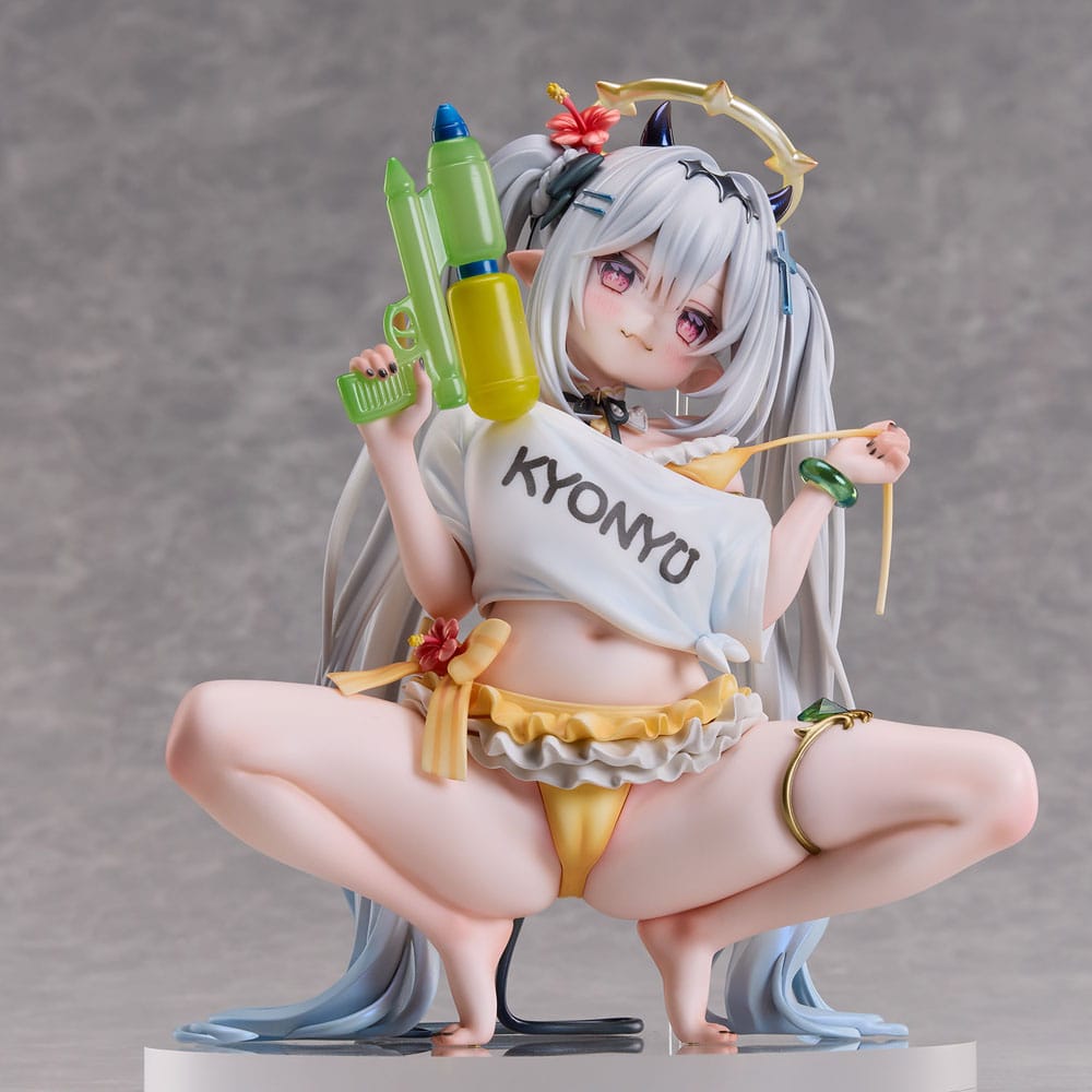 Original Character PVC Statue 1/6 Silver-Haired Girl Illustrated by Chihiro 18 cm