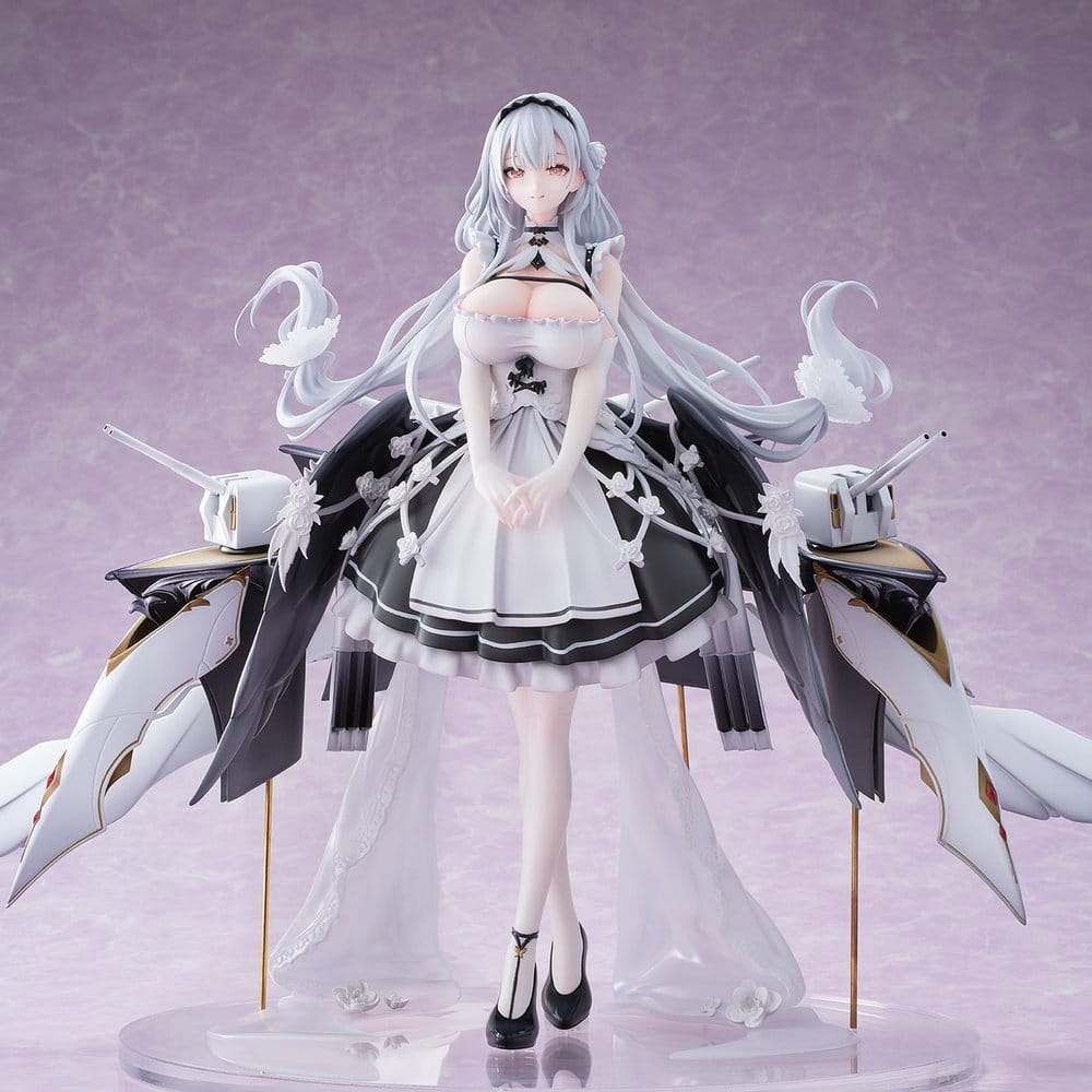 Azur Lane PVC Figure 1/6 Shira Heavy Armament Ver. 26 cm