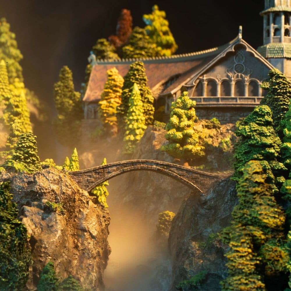 The Lord of the Rings Diorama Rivendell Open Edition 28 cm