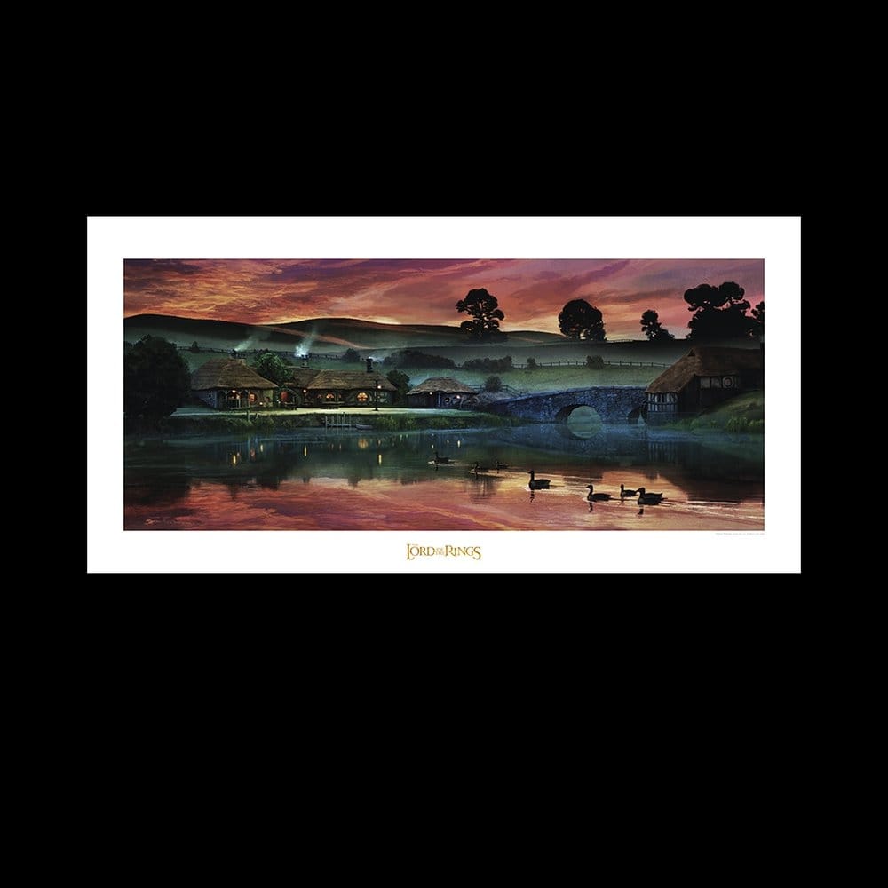 Lord of the Rings Art Print Return to the Green Dragon Inn 59 x 42 cm