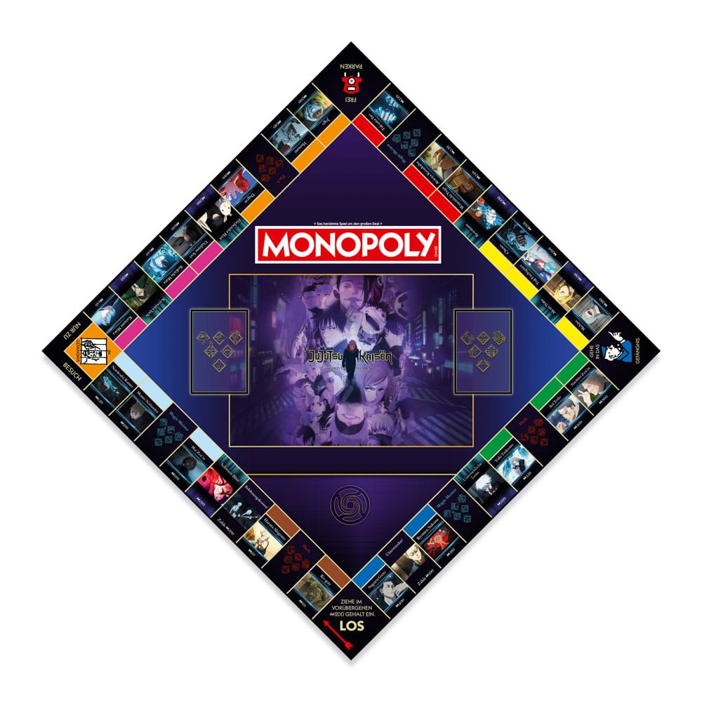 Monopoly Board Game Jujutsu Kaisen Season 2 *German Version*