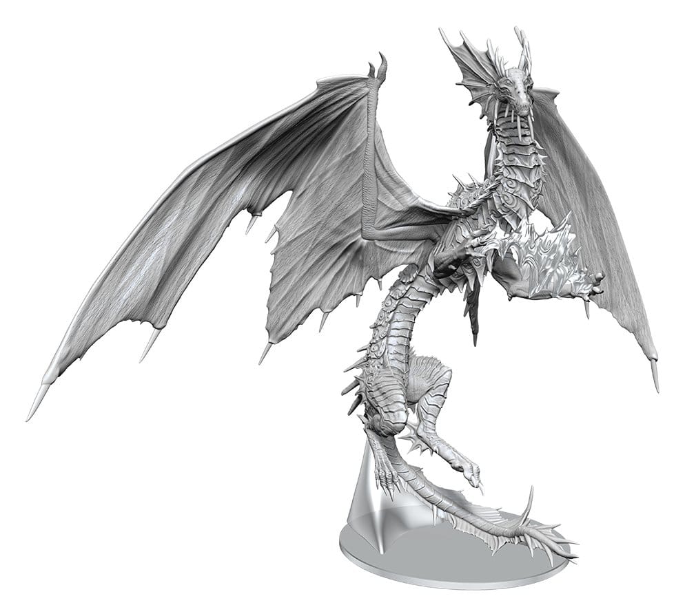 Pathfinder Deep Cuts Unpainted Boxed Miniature Adult Mirage Dragon 23 cm