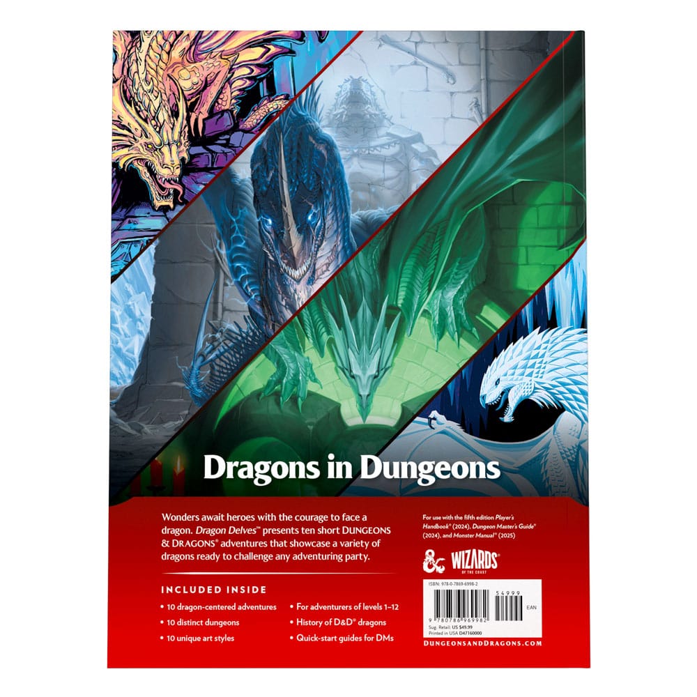 Dungeons & Dragons RPG Dragon Delves: An Adventure Anthology english