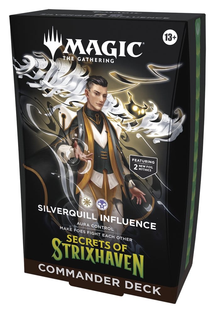 Magic the Gathering Secrets of Strixhaven Commander Decks Case (5) english