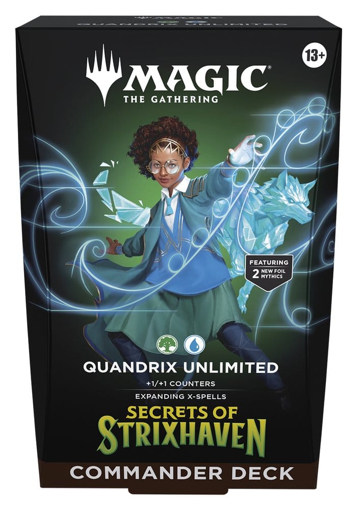 Magic the Gathering Secrets of Strixhaven Commander Decks Case (5) english