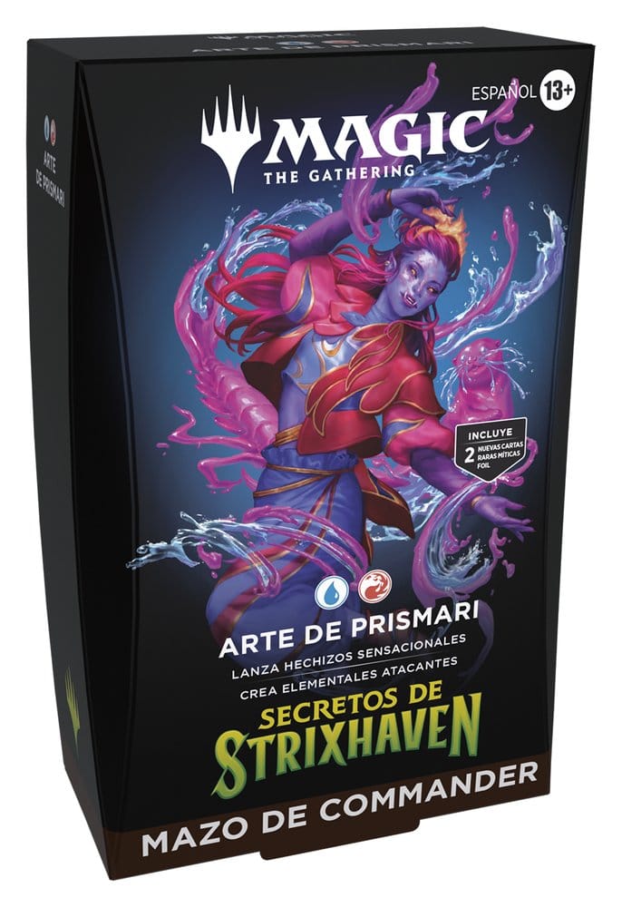 Magic the Gathering Secretos de Strixhaven Commander Decks Case (5) spanish
