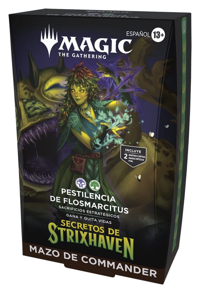 Magic the Gathering Secretos de Strixhaven Commander Decks Case (5) spanish