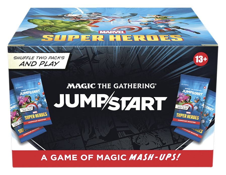 Magic the Gathering Marvel Super Heroes Jumpstart Booster Display (24) english